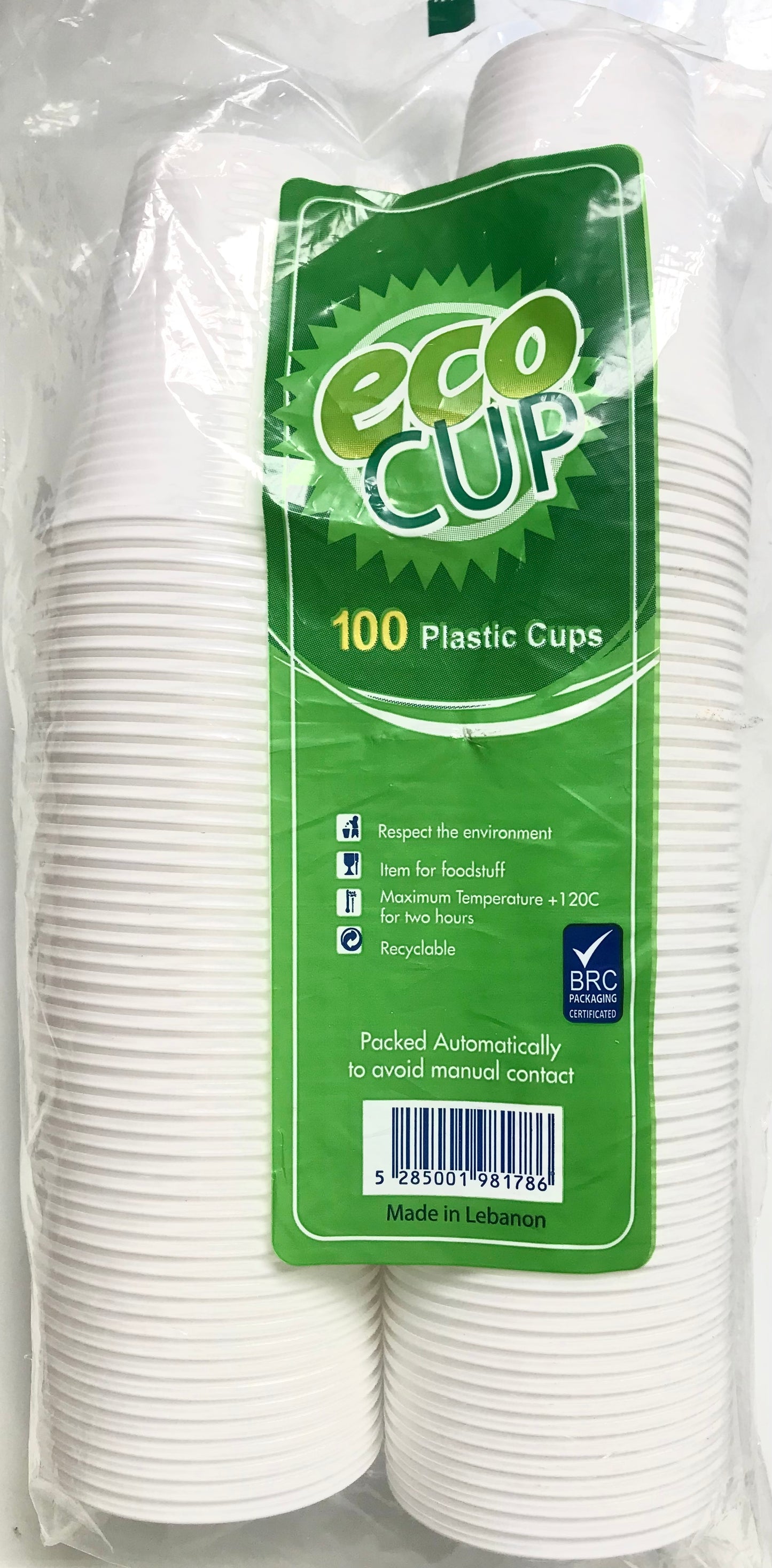 100-Pc Plastic Cups