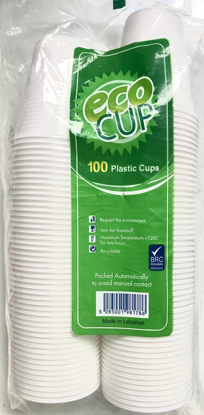 100-Pc Plastic Cups
