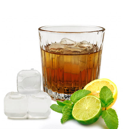 12-Pcs Ice Cubes (Clear)