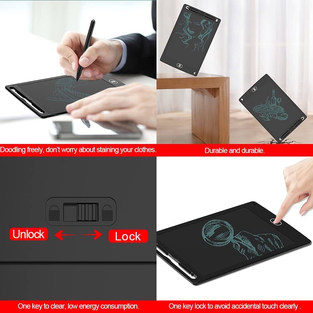 12” Writing Tablet- Black