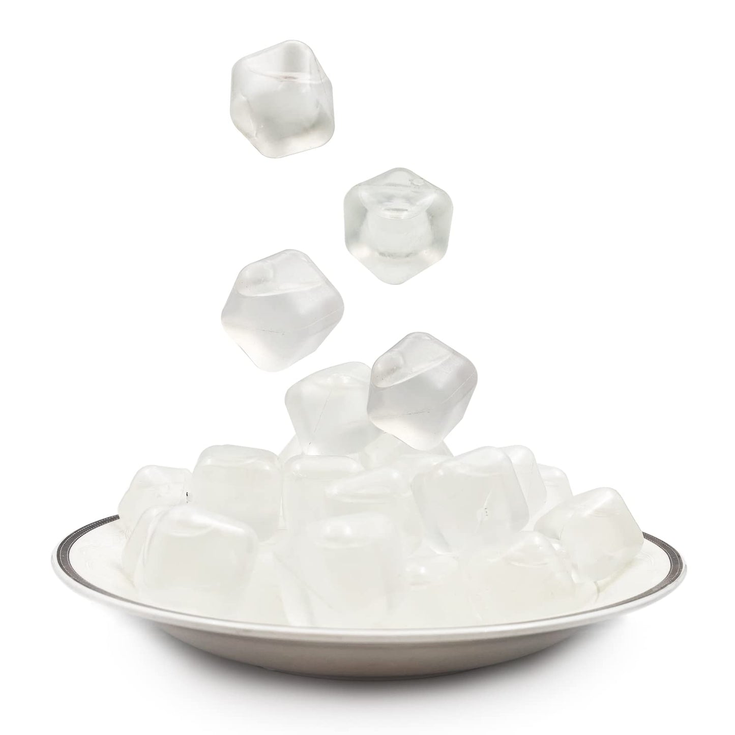 12-Pcs Ice Cubes (Clear)