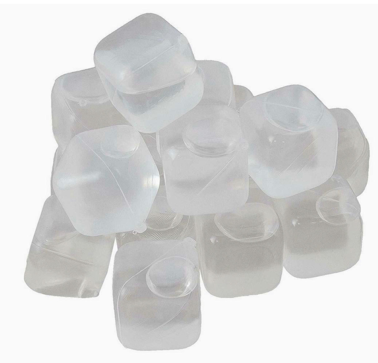 12-Pcs Ice Cubes (Clear)