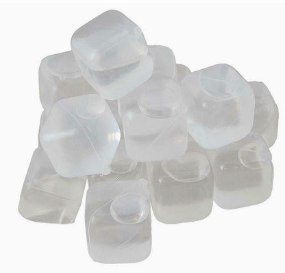 12-Pcs Ice Cubes (Clear)