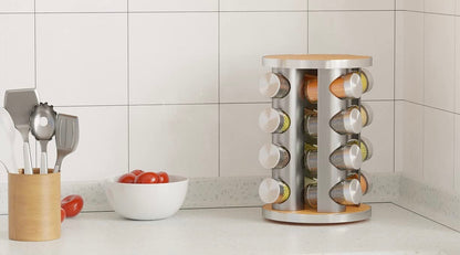 16-Jars Spice Rack