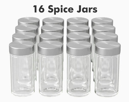 16-Jars Spice Rack