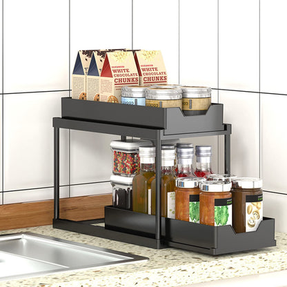 2-Tier Sliding Rack