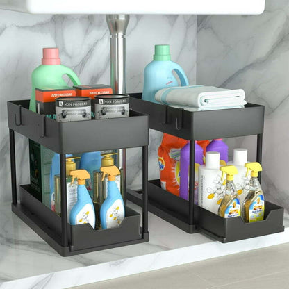 2-Tier Sliding Rack