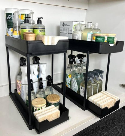 2-Tier Sliding Rack