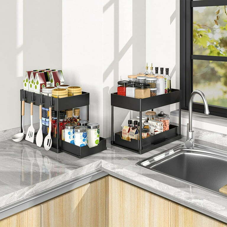 2-Tier Sliding Rack