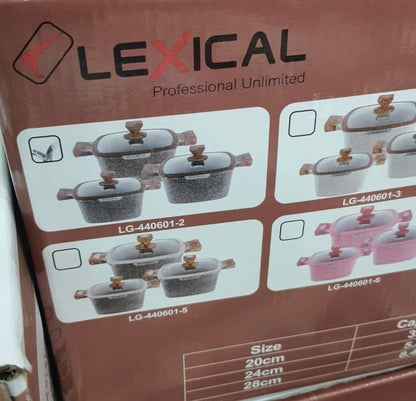 3-Pcs Cookware Set