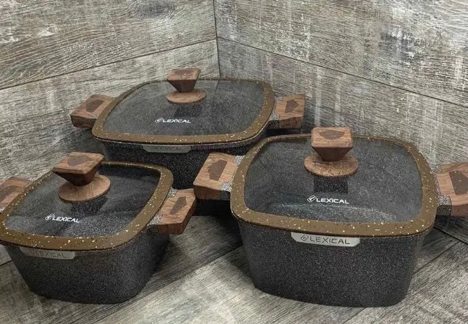 3-Pcs Cookware Set