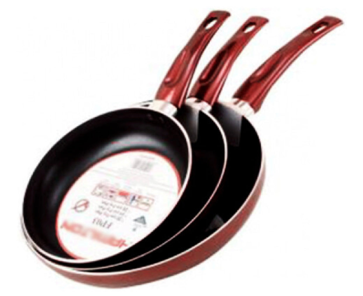 3-Pc Fry Pans