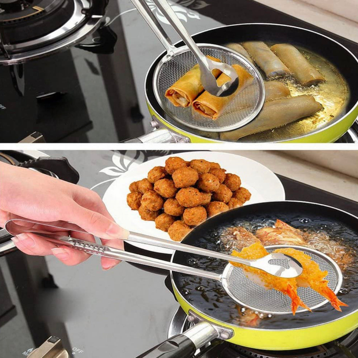 2 in 1 Fry Spoon