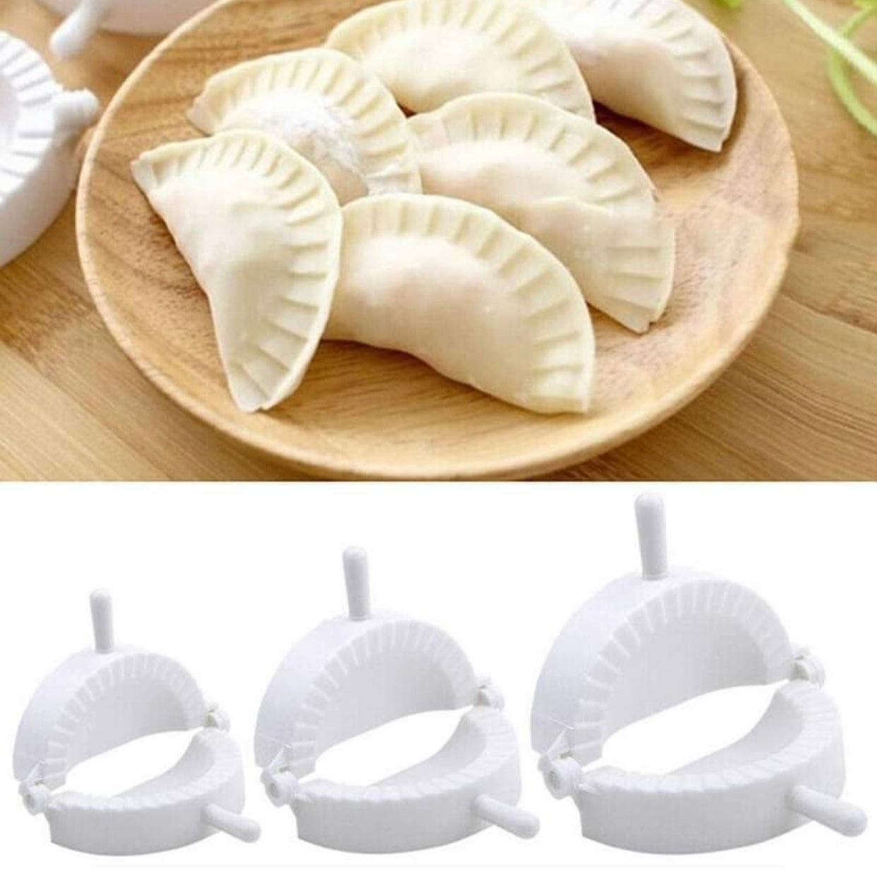 3-Pcs Dumpling Molds