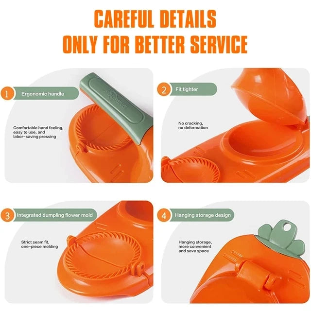 2in1 Dumpling Maker (Green)