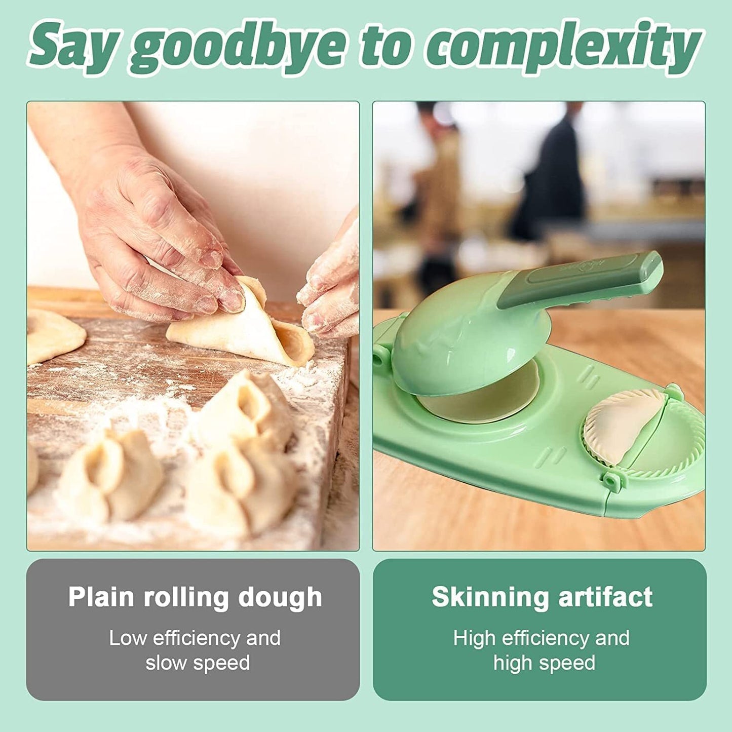 2in1 Dumpling Maker (Green)