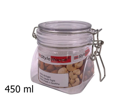 3-Pcs Plastic Seal Jars