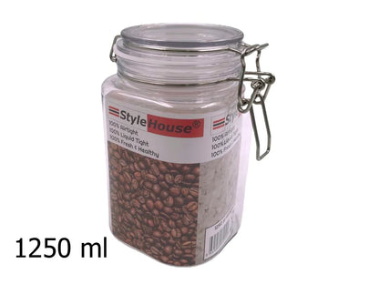 3-Pcs Plastic Seal Jars