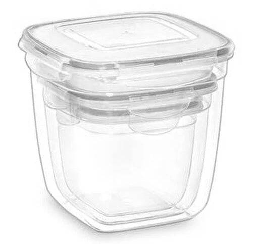 3-Pcs Deep Square Containers (LC-360)