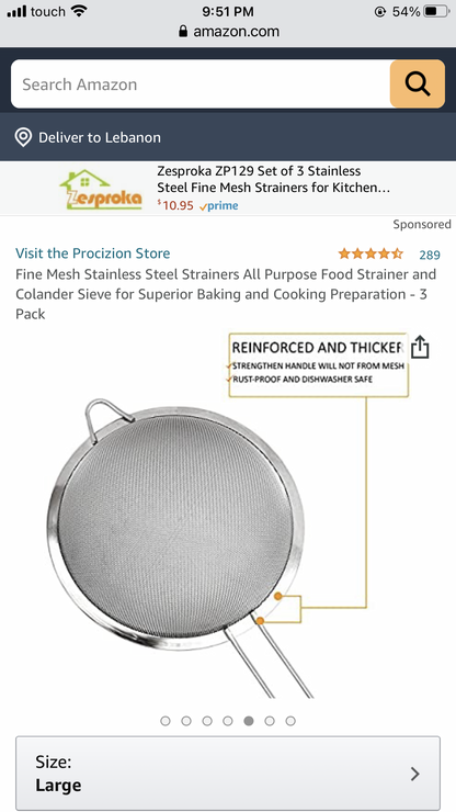 3-Pcs Strainer Set (Medium)