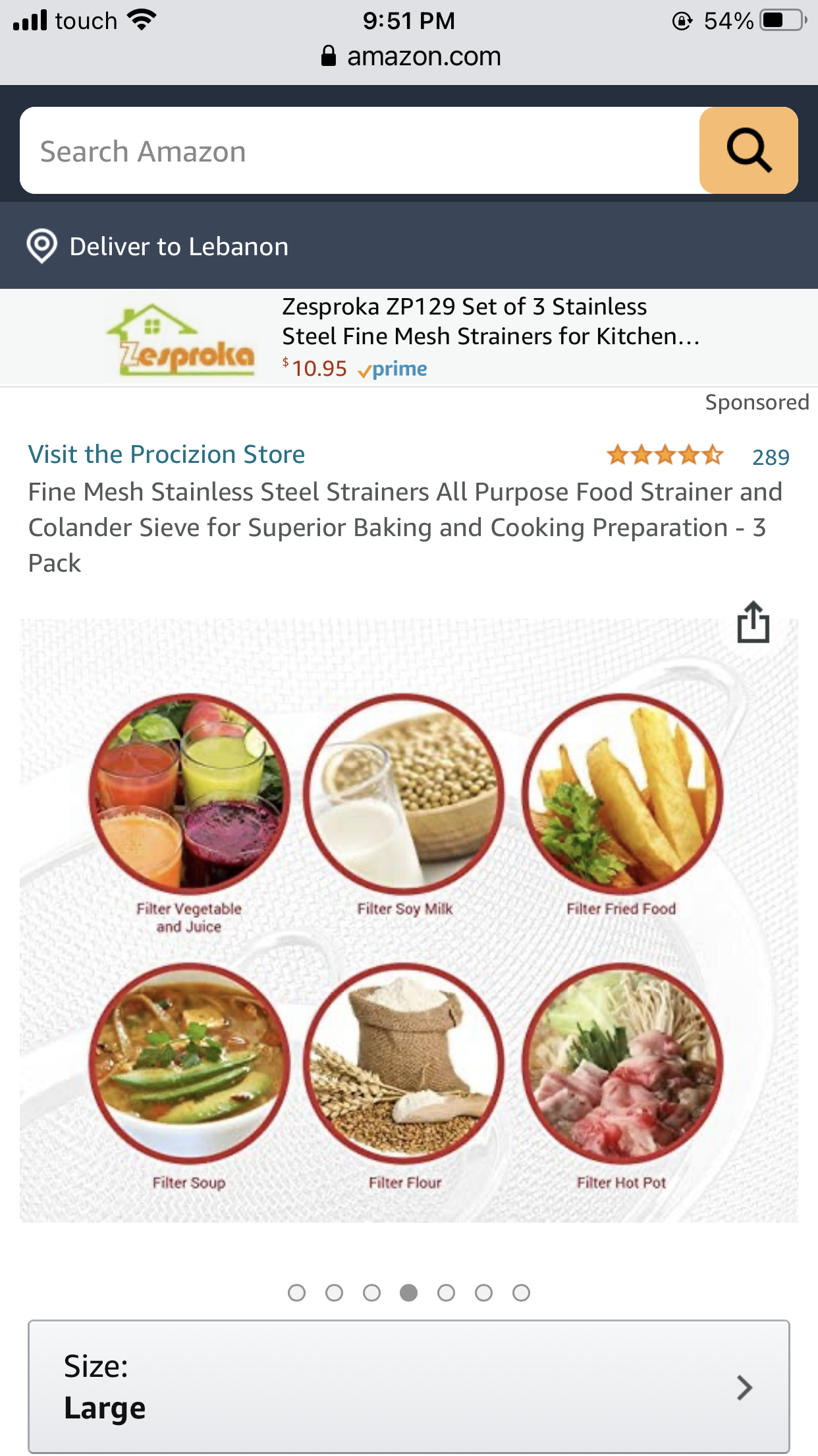 3-Pcs Strainer Set (Medium)
