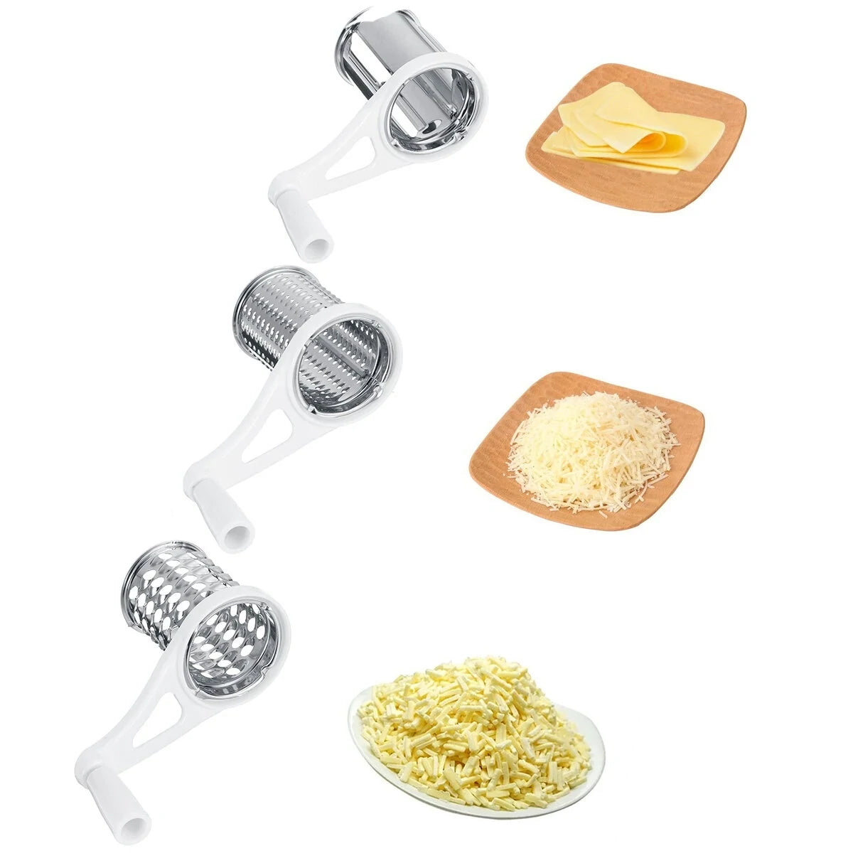 3-in-1 Rotary Grater