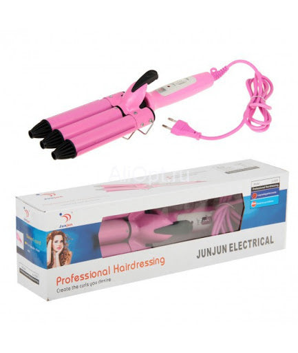 3-Barrel Hair Curler