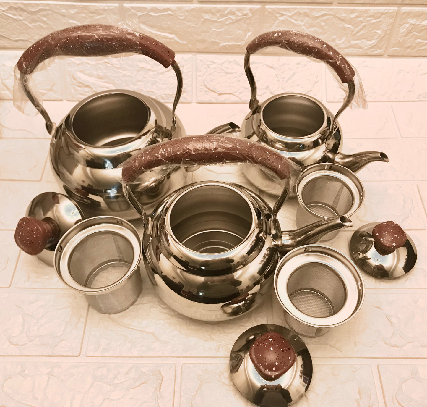 3-Pcs Tea Kettle