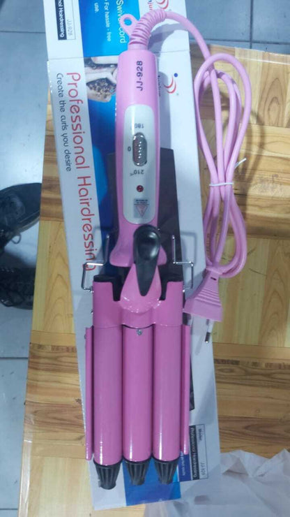 3-Barrel Hair Curler