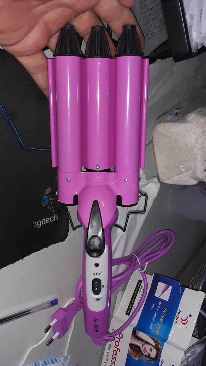 3-Barrel Hair Curler