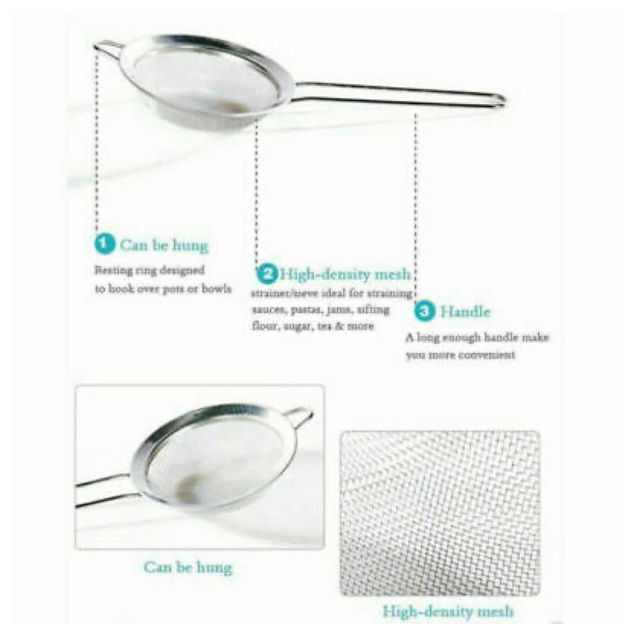 3-Pcs Strainer Set (Small)