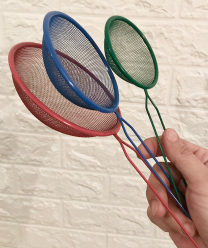 3-Pcs Colorful Strainers