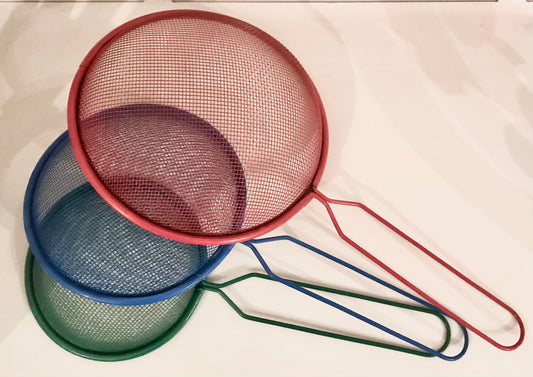 3-Pcs Colorful Strainers
