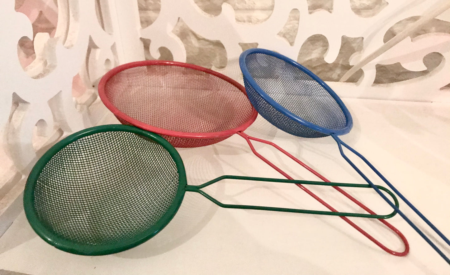 3-Pcs Colorful Strainers