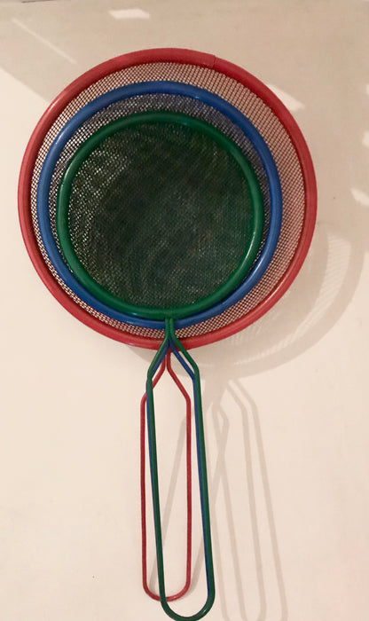 3-Pcs Colorful Strainers