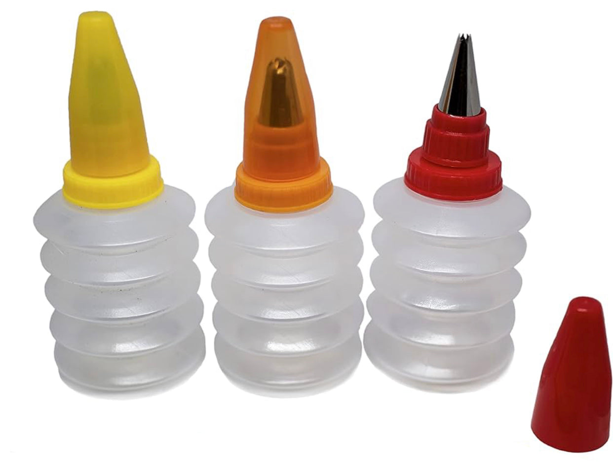 3-Pcs Squeeze Bottles