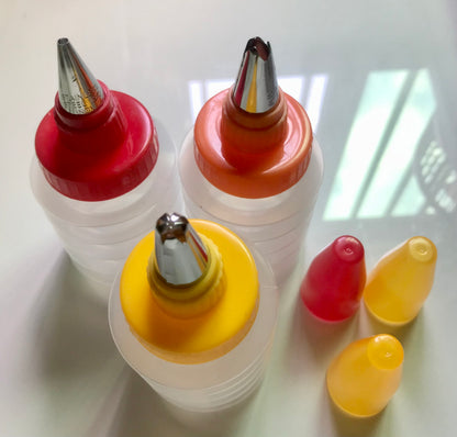 3-Pcs Squeeze Bottles