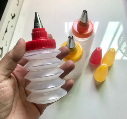 3-Pcs Squeeze Bottles