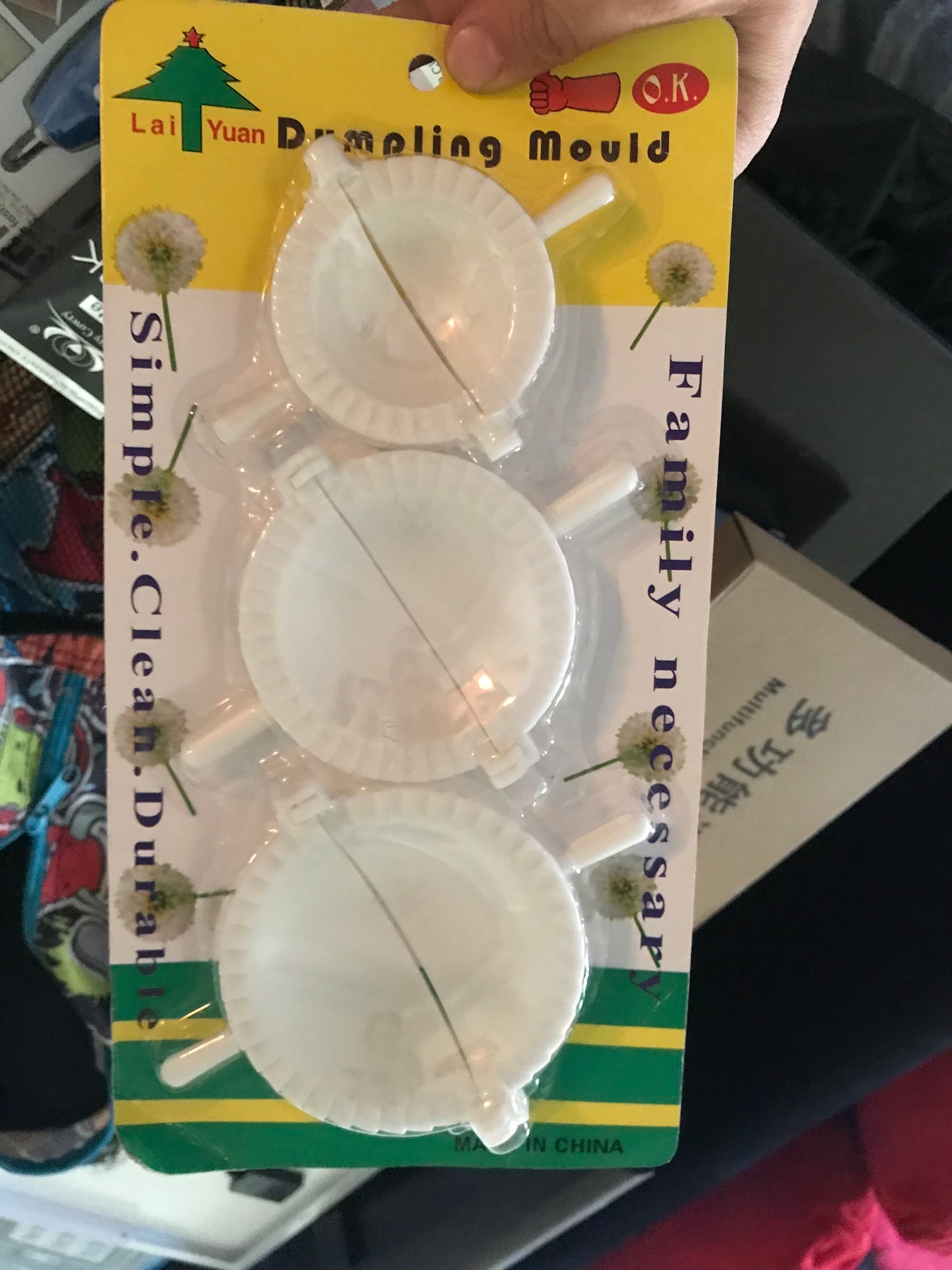 3-Pcs Dumpling Molds
