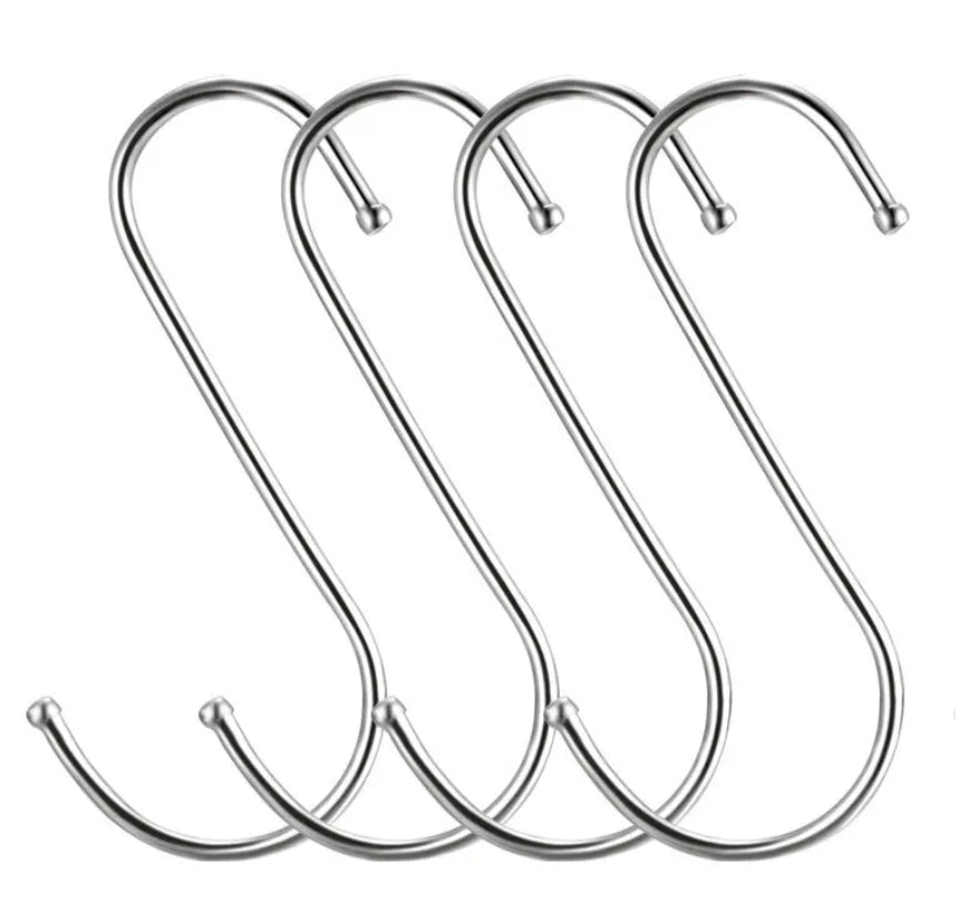 4-Pcs S-Hook