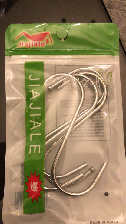 4-Pcs S-Hook