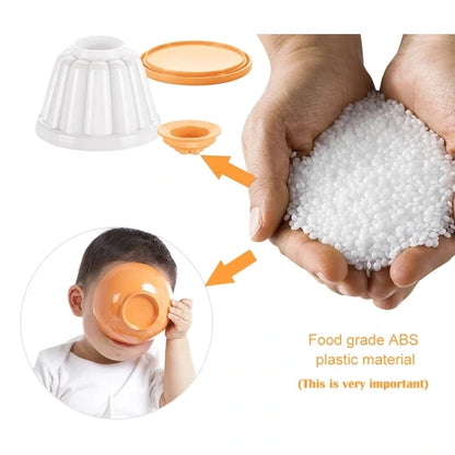 4-Pcs Pudding Molds