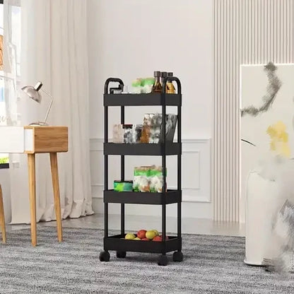 4-Tier Rack Trolley