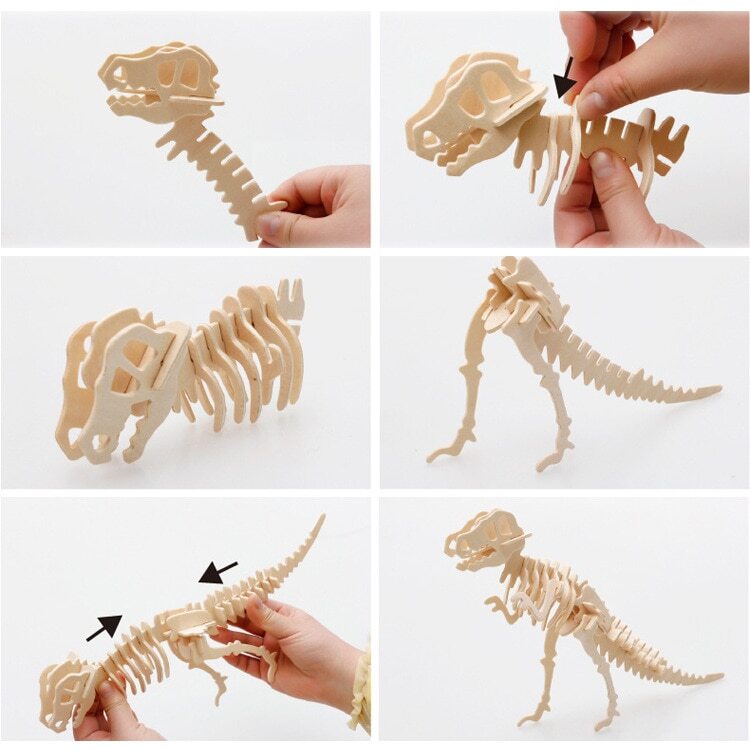 3D Wooden Puzzle