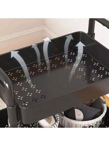 4-Tier Rack Trolley