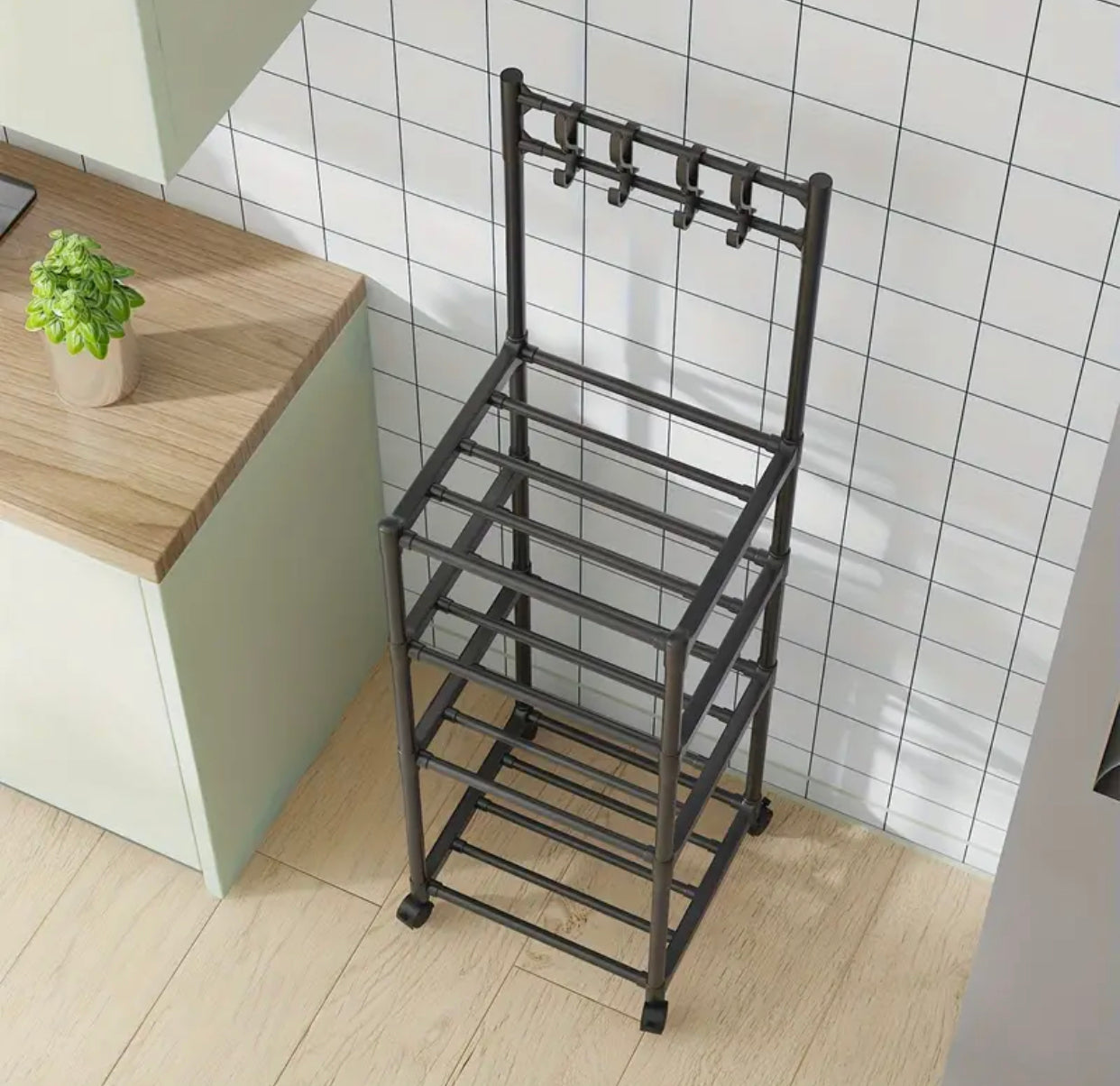 5-Layer Hook Rack (white)