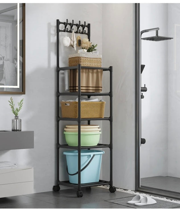 5-Layer Hook Rack (white)