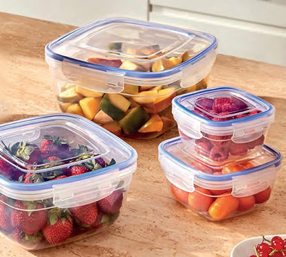 4-Pcs Square Containers (LC-305)