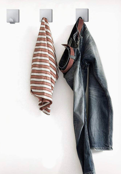 4-Pcs Stick-On Hooks