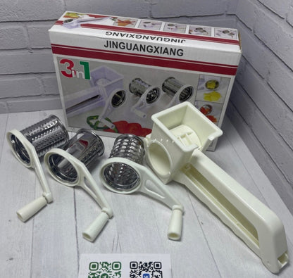 3-in-1 Rotary Grater